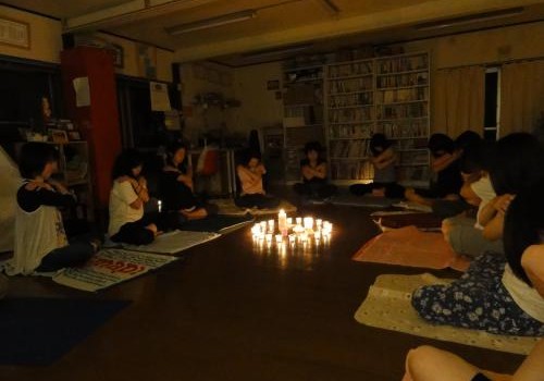 夏至のキャンドルナイト　瞑想