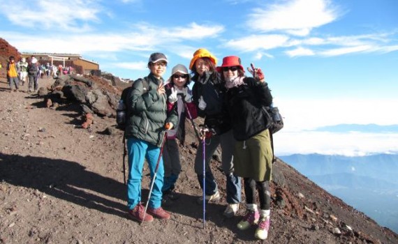 富士山　登山