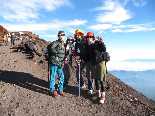 富士山　登山