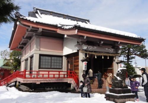 初詣　お正月　成田山不動院