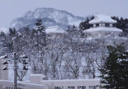 大雪　悠久山