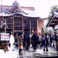 初詣　青柴神社　お正月