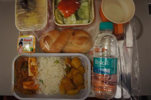 インド国内線　機内食