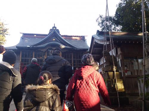 初詣　青柴神社